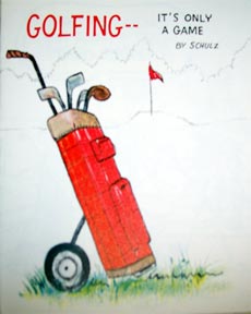 Golfing pamphlet cover