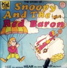 The Story of Snoopy and the Red Baron book and record set