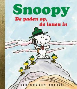 Snoopy Dutck Golden Book - Snoopy and birds on a hill