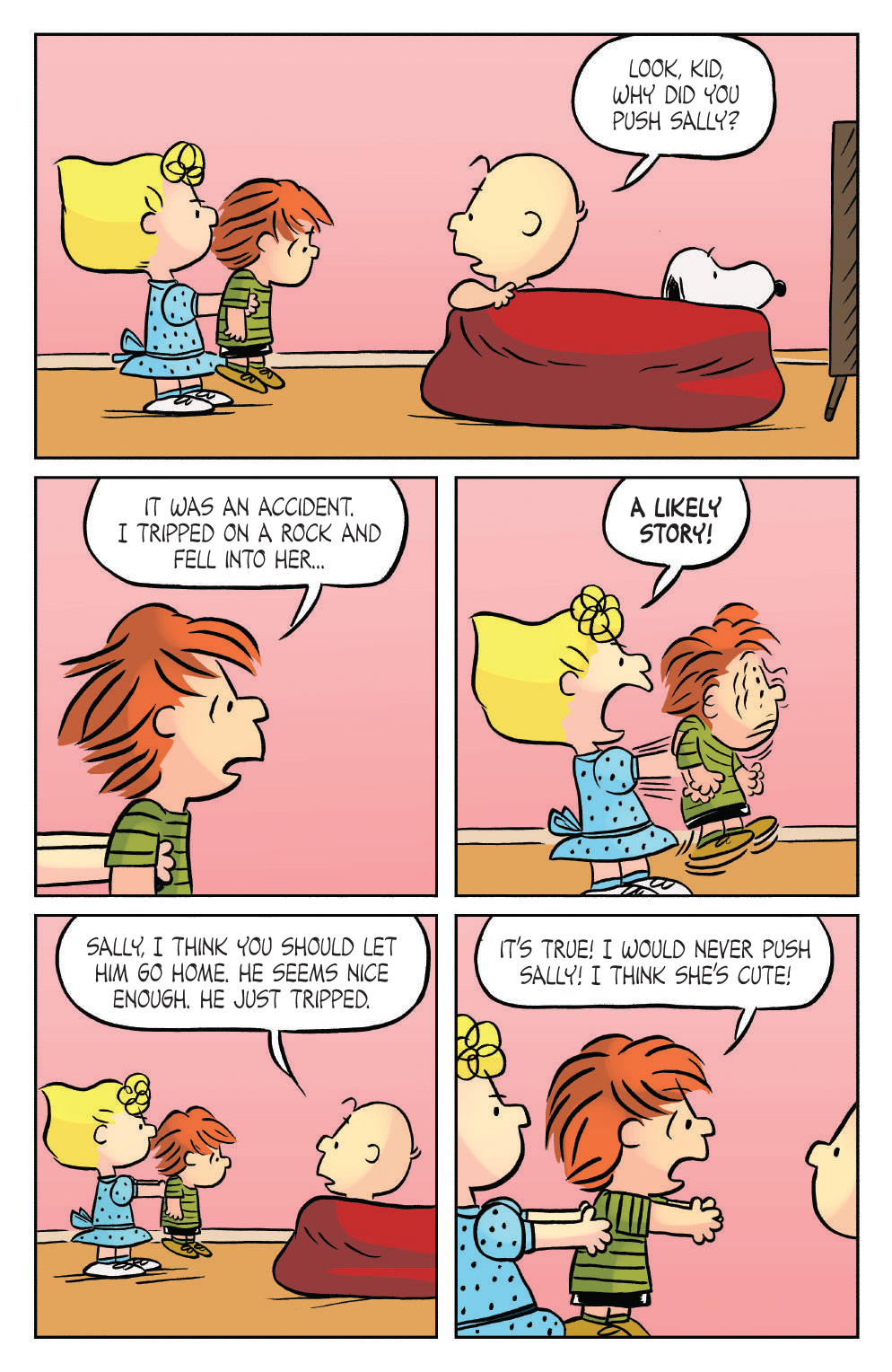 Peanuts comic book 26 preview The AAUGH Blog