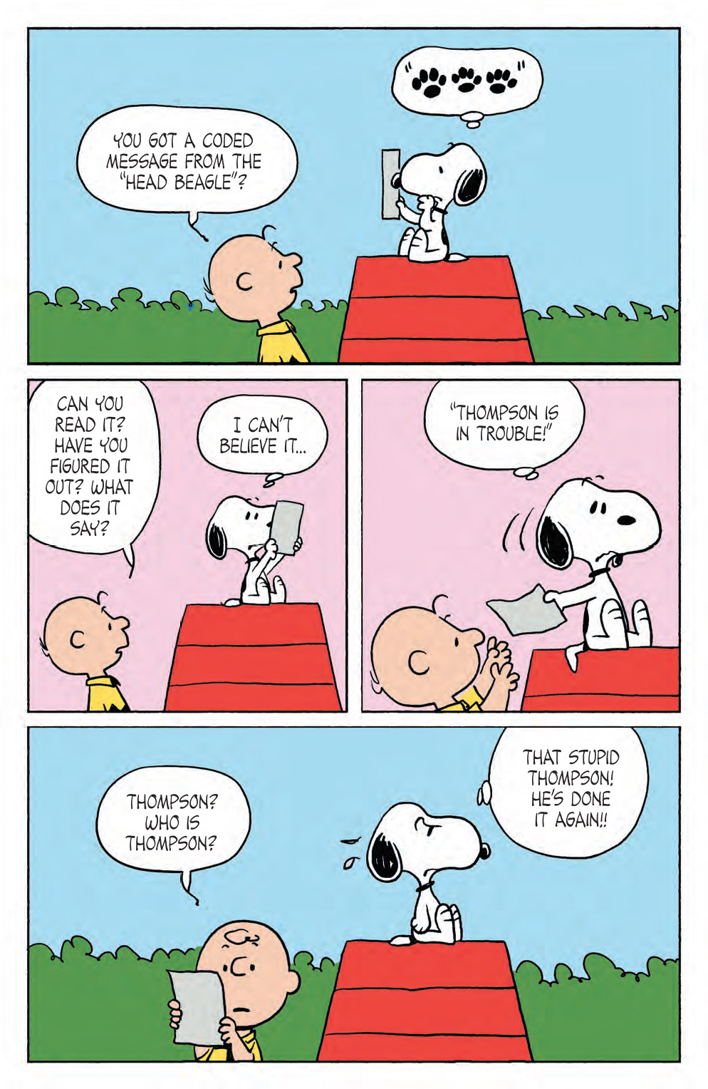 Peanuts Comic