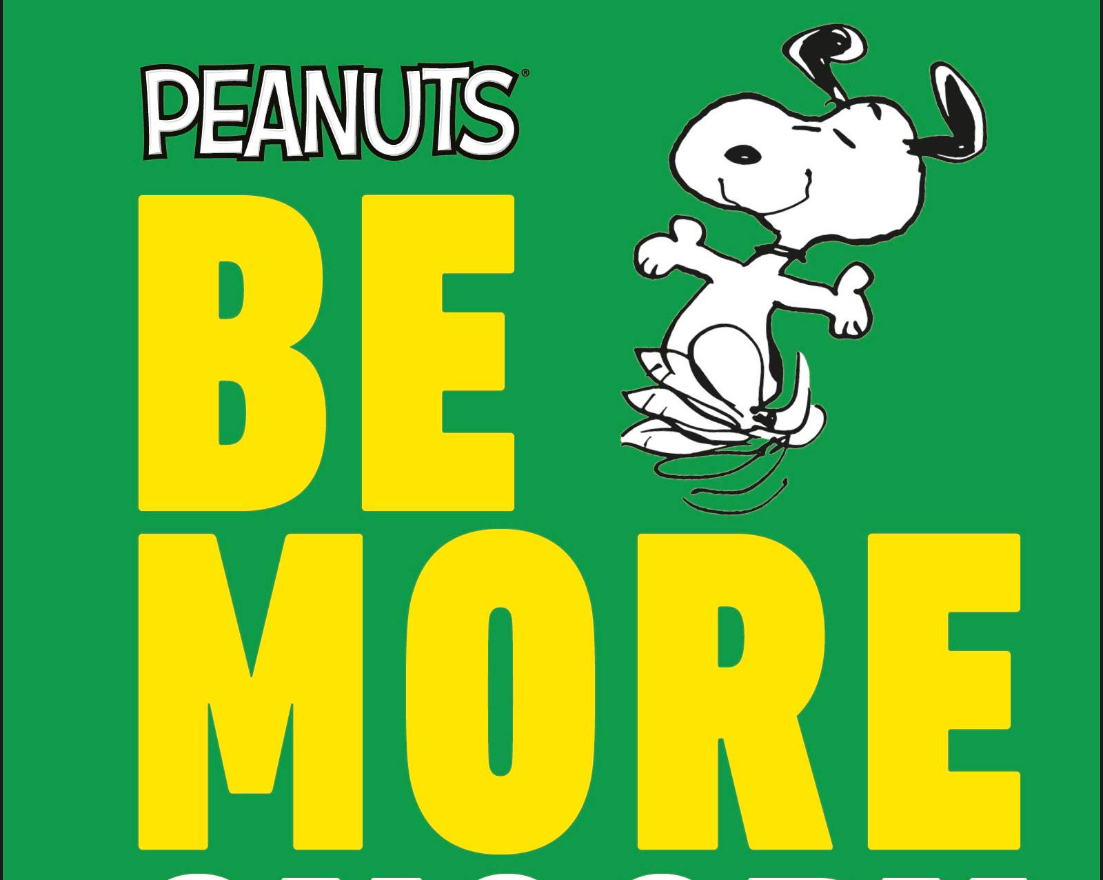 Get Your Be More Snoopy Signed The Aaugh Blog