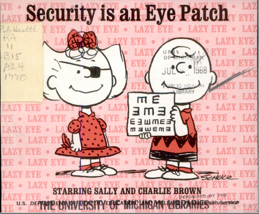 Cover to Security is an Eye Path, HEW edition